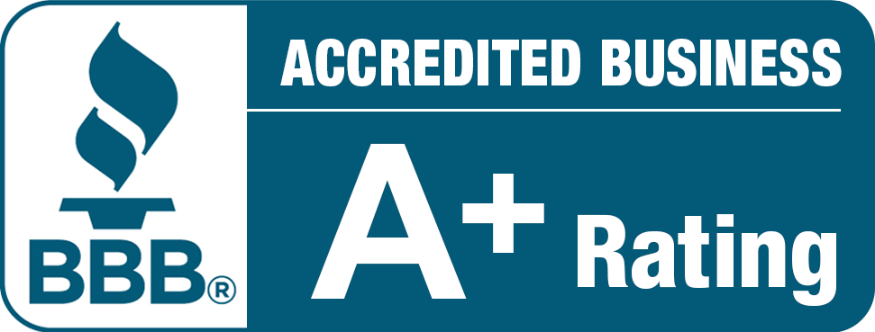 BBB Accredited Business, A+ rating